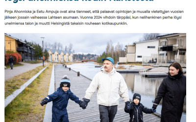 Asukastarinoita Lahden verkkosivuilla